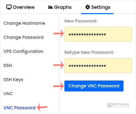 How to Change the VNC Password in Virtualizor Archivio Domande